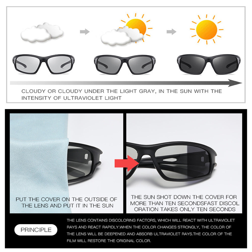 AIELBRO Polarized UV400 Cycling Glasses