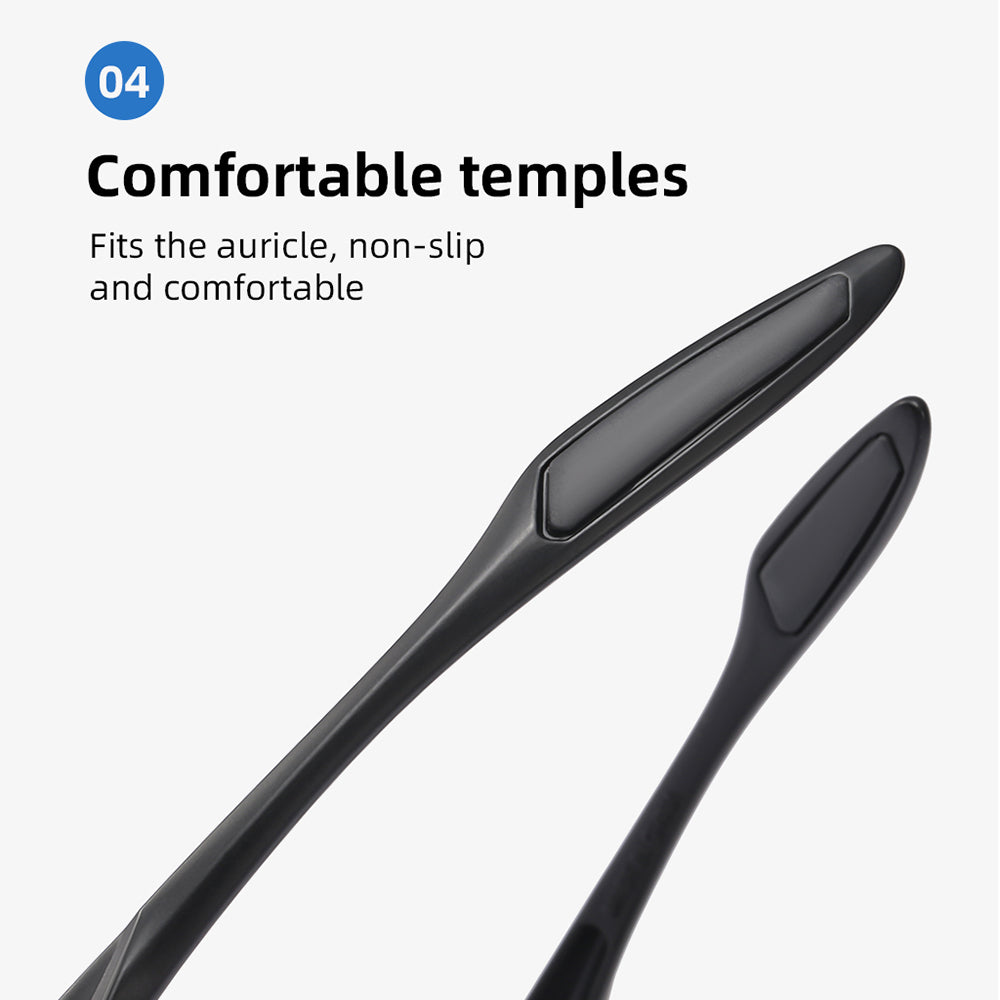 AIELBRO Cycling Glasses Polarized UV400 Lens