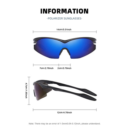 AIELBRO Cycling Glasses Polarized UV400 Lens
