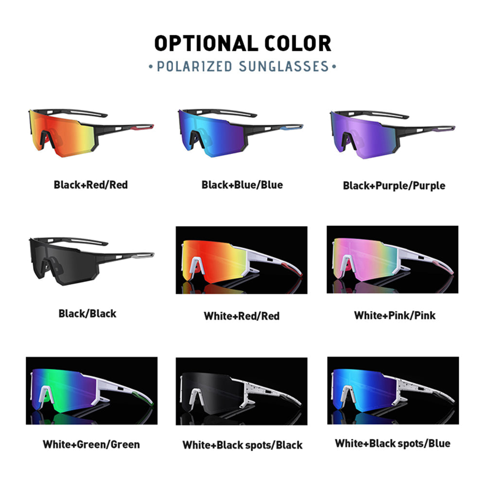AIELBRO Polarized Sports Shades With Myopia Inner Frame