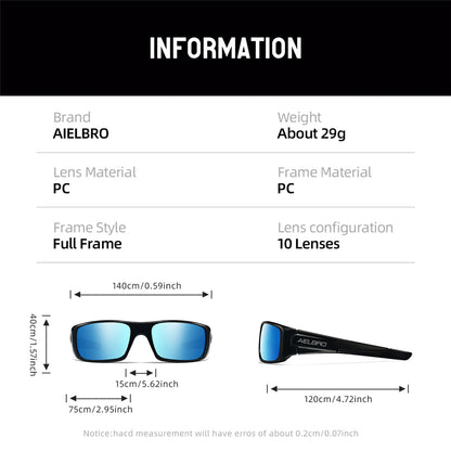 AIELBRO Cycling Glasses UV400