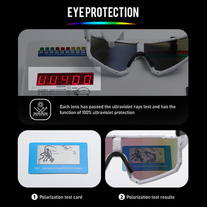 AIELBRO Polarized Cycling Glasses UV400