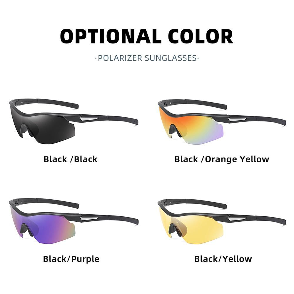 AIELBRO Polarized Cycling Glasses UV400 Windproof