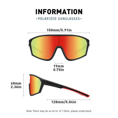 AIELBRO Polarized UV400 Cycling Glasses